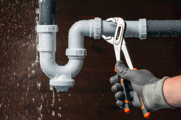 Professional Leak Detection technician working in Chester, MA